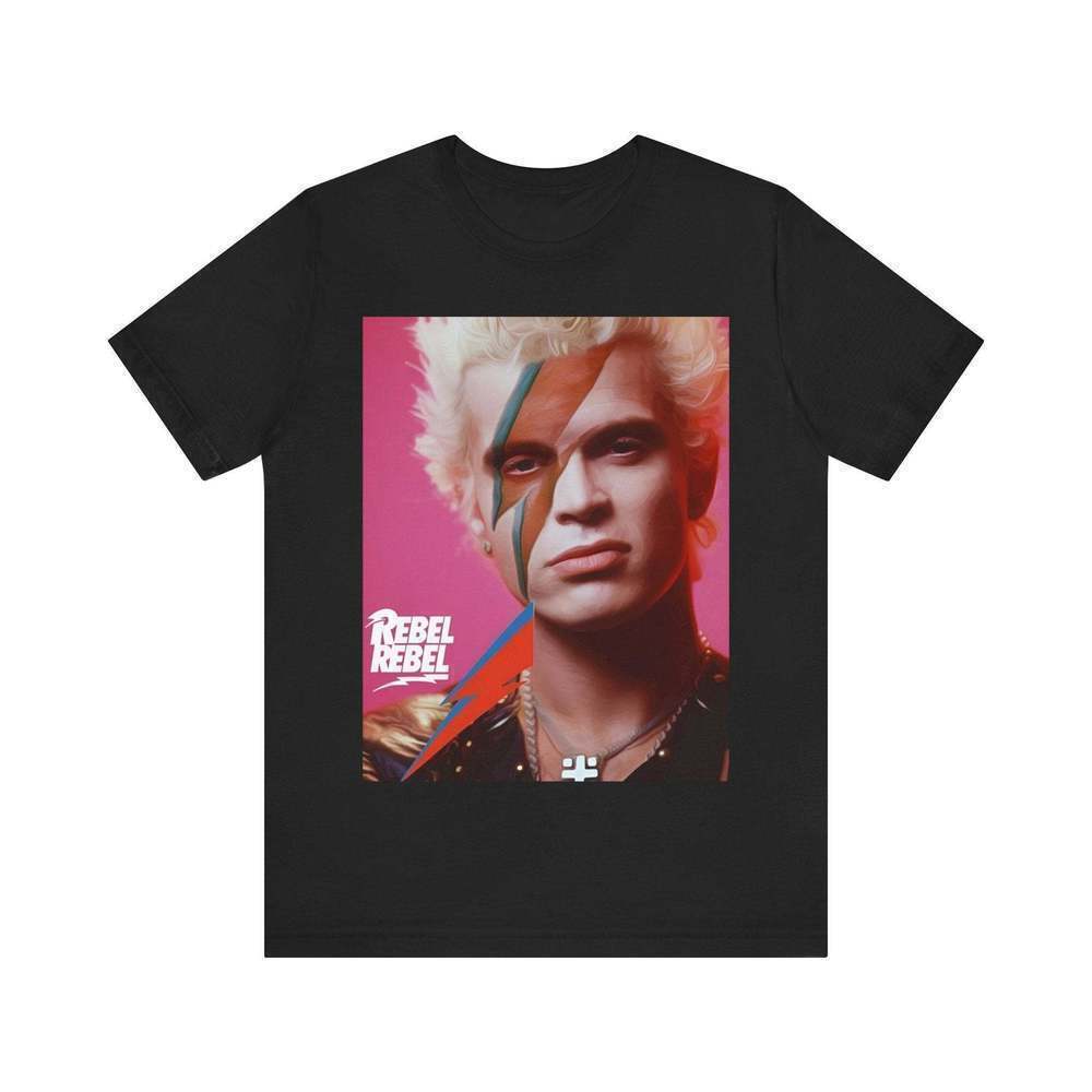Billy Idol 80s Punk Attitude Retro Graphic T-Shirt